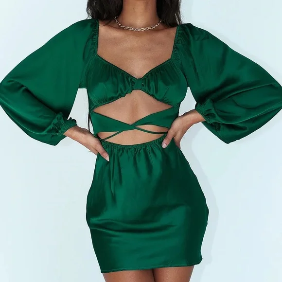 hoco long dress Yellow Thin Straps Layered A-Line Homecoming Dress main image 0